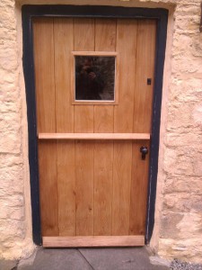 Oak front door   
