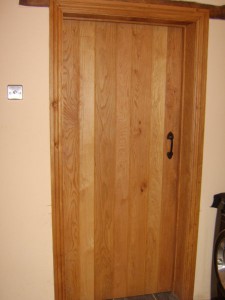 Oak interior door   