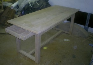 Refectory style table 1